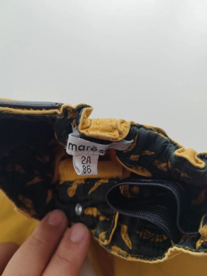 Jeans jaune 86cm - photo numéro 2