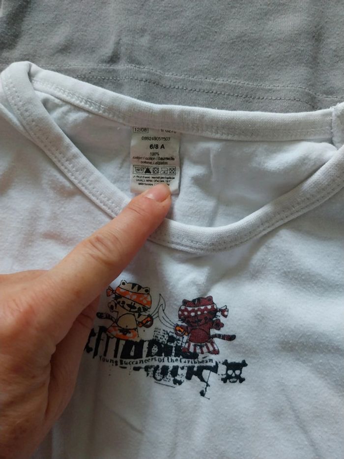 Lot 4 maillots corps T6/8A - photo numéro 3