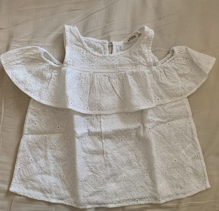 Blouse blanche taille 5 ans