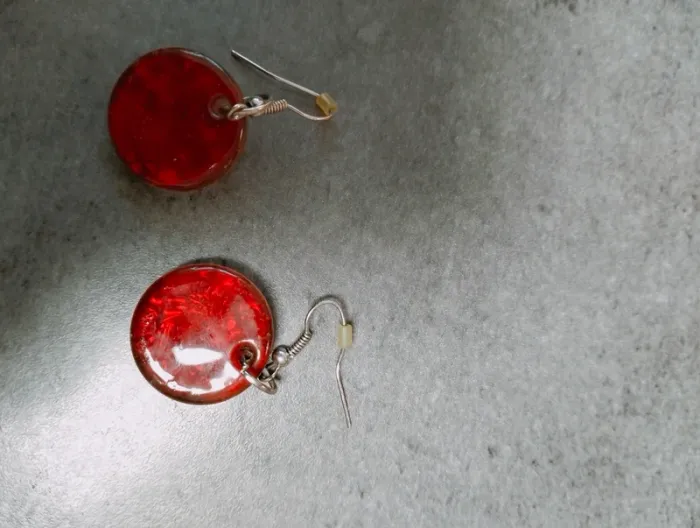 Parure bijoux en verre - photo numéro 6