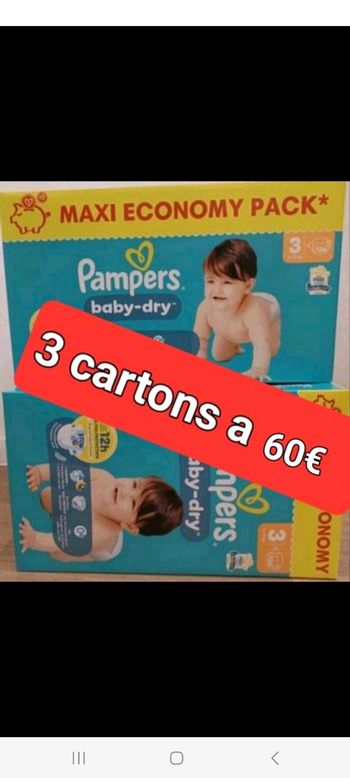 Pampers taille 3