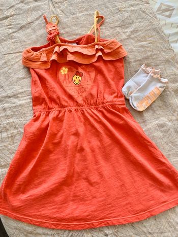 Robe d’été pétillante - smiley orchestra T6ans