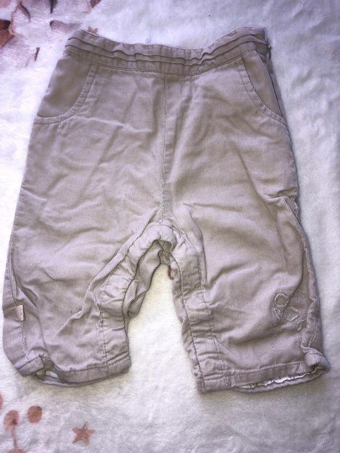 Pantalon velours 3 mois