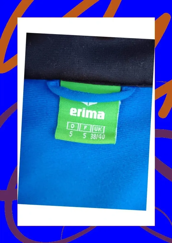Sweat zippé S Erima - photo numéro 3