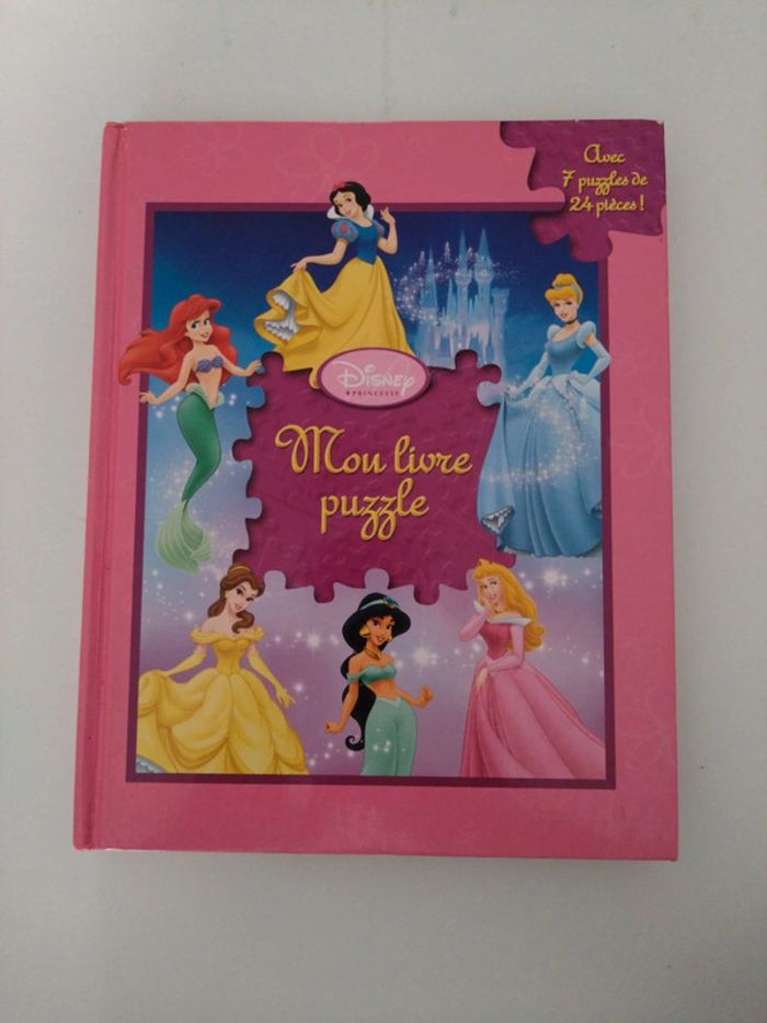 Mon livre puzzle Disney princesse