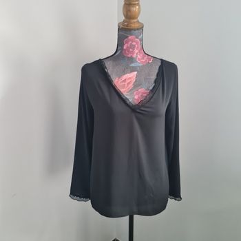 Blouse noire zara