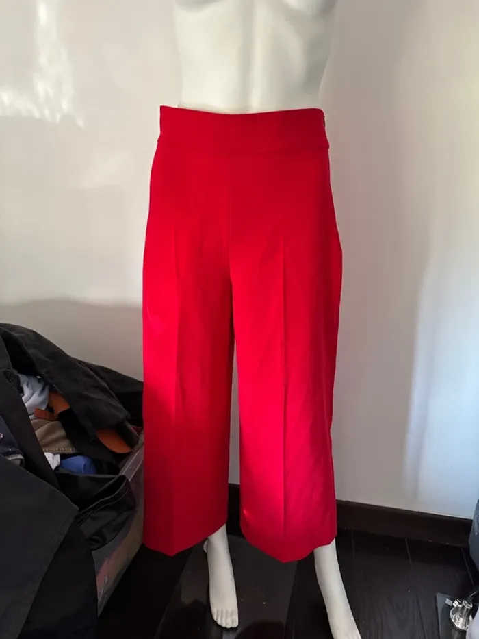 Pantalon évasé femme, Zara