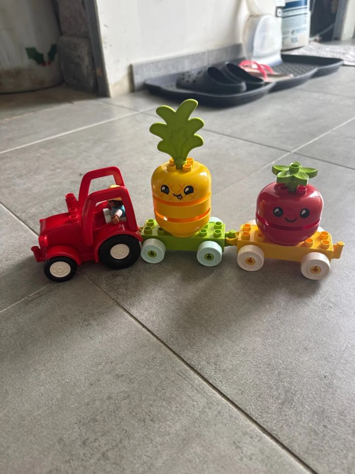 Lego duplo train fruit légume licorne - photo numéro 3