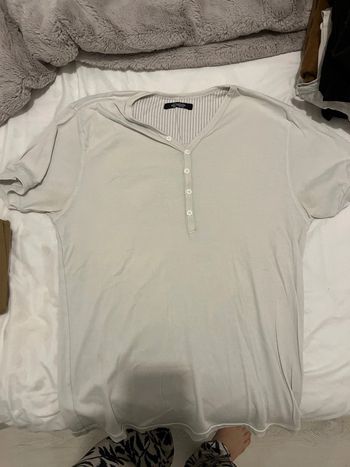 T-shirt blanc homme