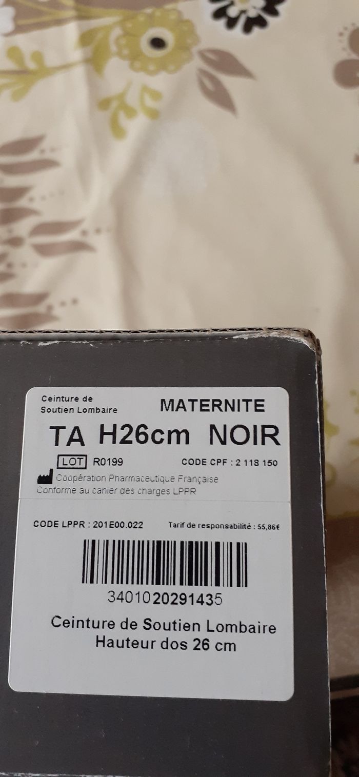 Ceinture lombaire maternité - photo numéro 5