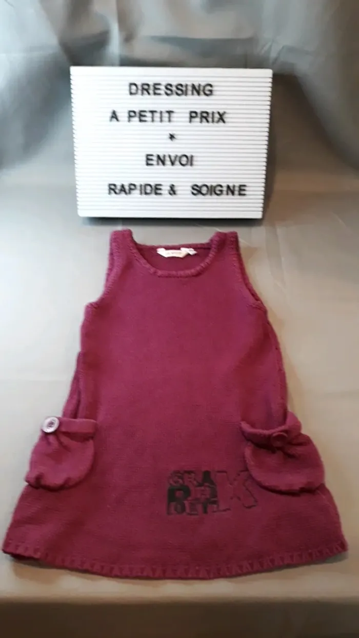 Robe sans manche 5 ans