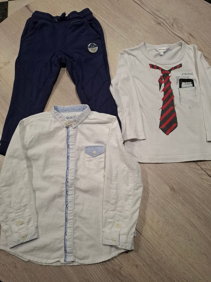 Lot 3 vêtements garçon