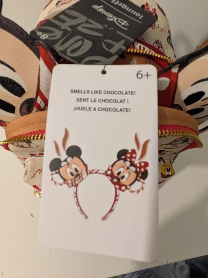 Sac à dos Loungefly Mickey avec ears "Tasse à chocolat chaud" - photo numéro 8