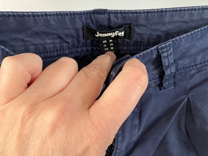 Short bleu Jennyfer taille 34 - photo numéro 3