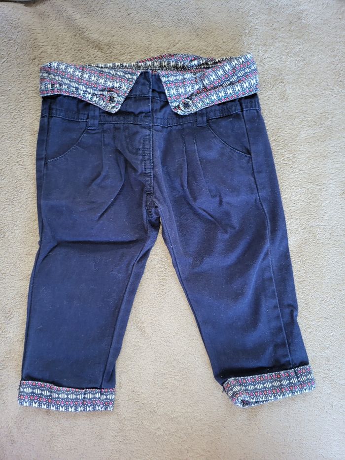 Pantalon fille 12 mois