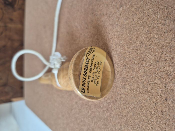 Bilboquet en bois vintage "Le bois dormant" - photo numéro 3