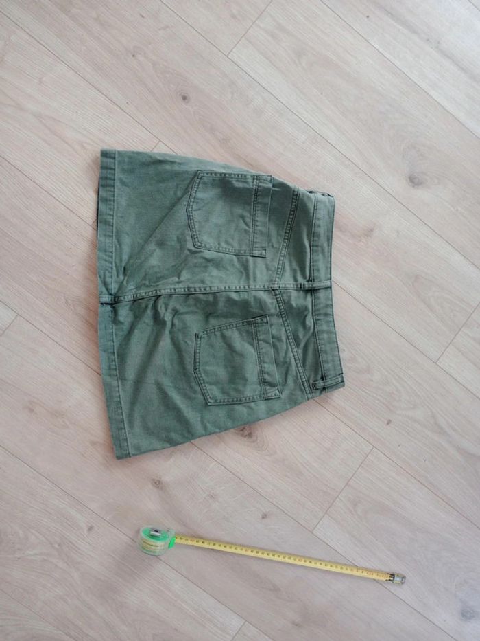 Jupe 38 Jean kaki c84 - photo numéro 13