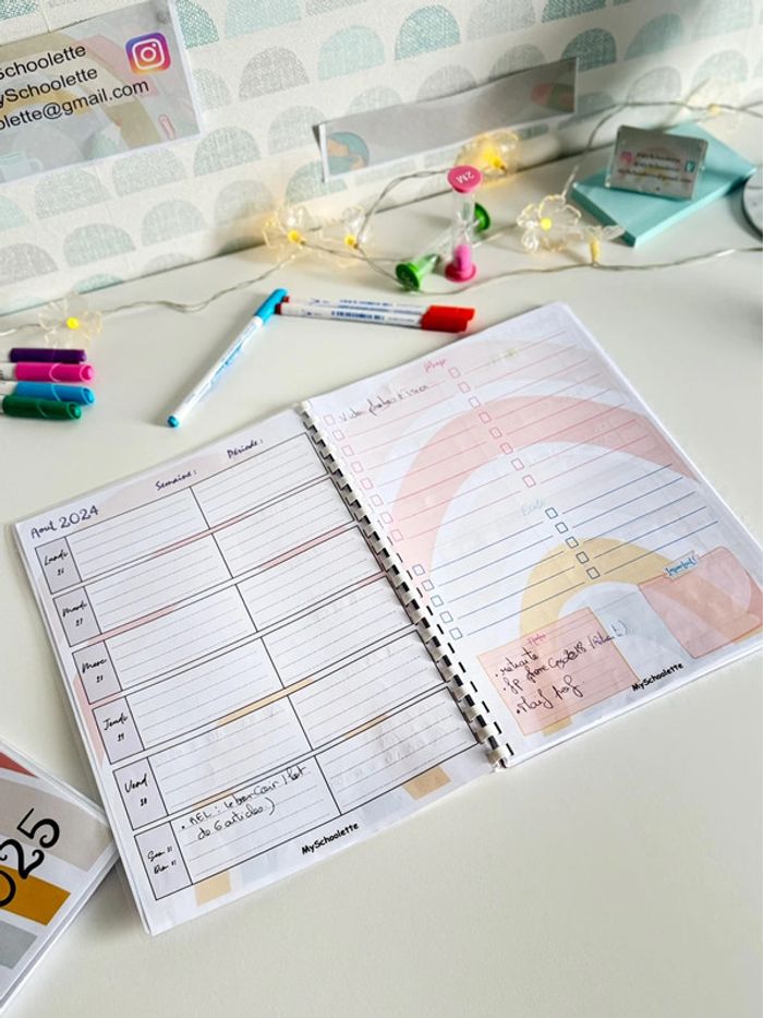 Cahier et agenda du maître maîtresse - photo numéro 11