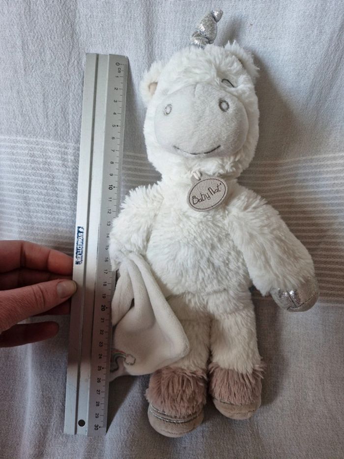 Peluche  licorne Babynat - photo numéro 6