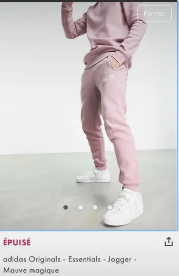 Pantalon survêtement adidas adicolor original neuf