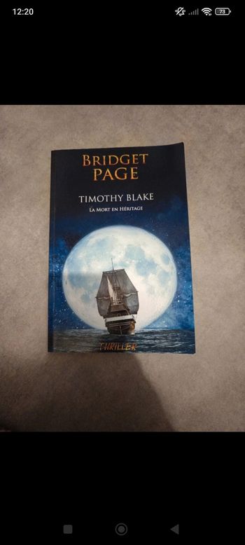 Timothy Blake "la mort en héritage"