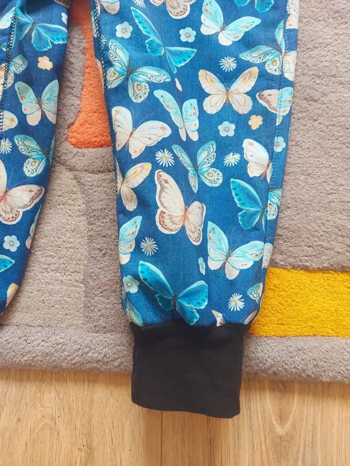 Combinaison de pluie iELM softshell papillons butterflies 104 cm 4 ans - photo numéro 4