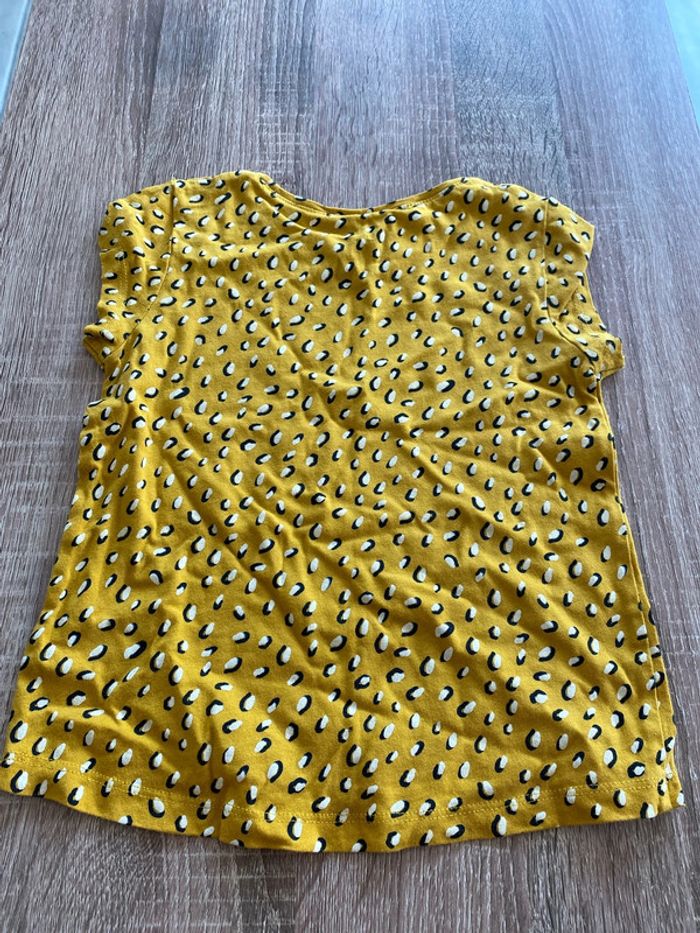 Teeshirt moutarde 4 ans - photo numéro 2