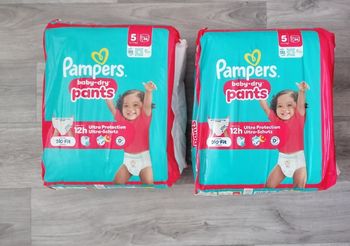 Couches pampers pants 