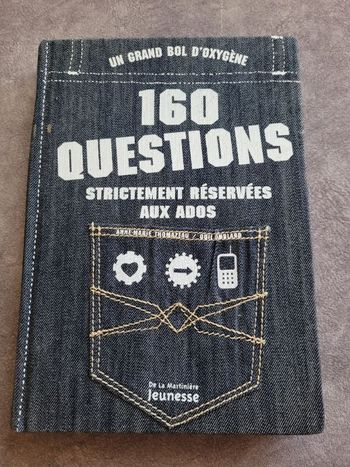 160 Questions strictement réservées aux ados Par Anne-Marie Thomazeau, Odile Amblard