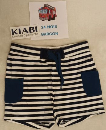 Short 24 mois kiabi