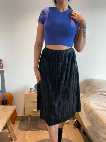 Jupe longue plissée Mango