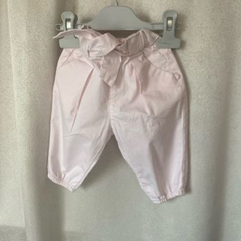 Pantalon rose pale 6 mois Obaibi