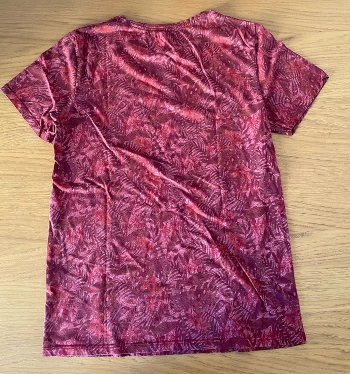 Kiabi T-shirt bordeaux « Have a nice day » Taille 38 - photo numéro 5