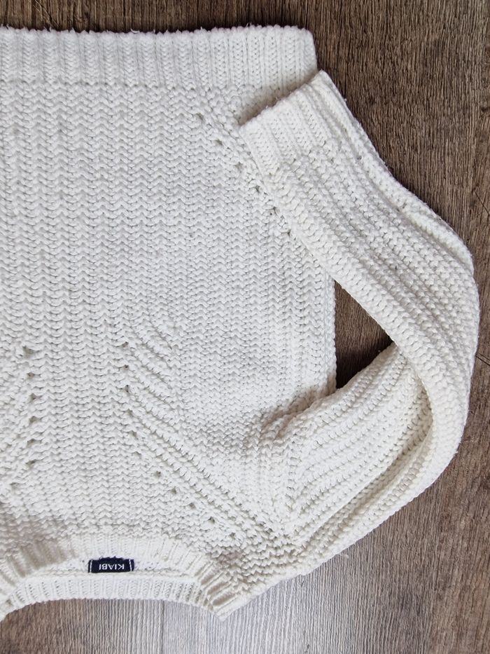 Pull blanc kiabi 4 ans - photo numéro 4