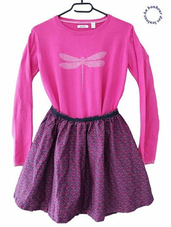 14 ans ensemble Okaïdi pull et jupe