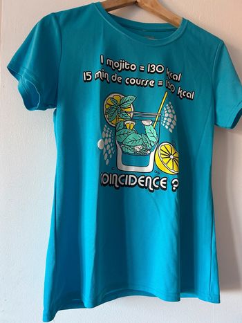 Tee shirt de sport femme taille L