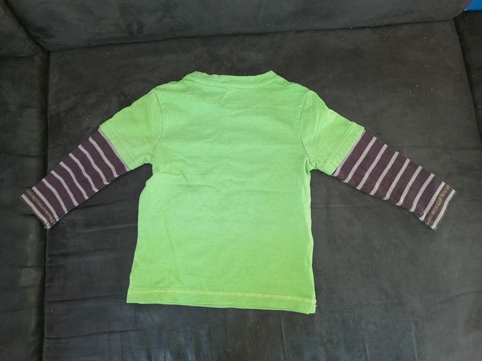Lot de 2 t-shirts manches longues en 2 ans - photo numéro 3