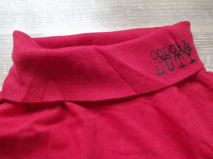 Sous-pull rouge Color & Duty 12 ans - photo numéro 3