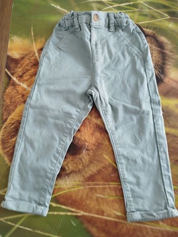 Pantalon vert 24 mois Kiabi