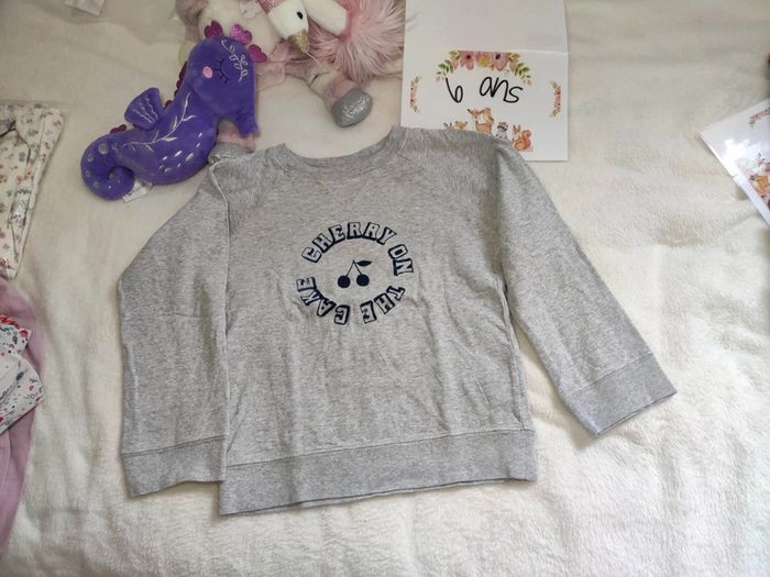 Pull fin bonpoint 6 ans