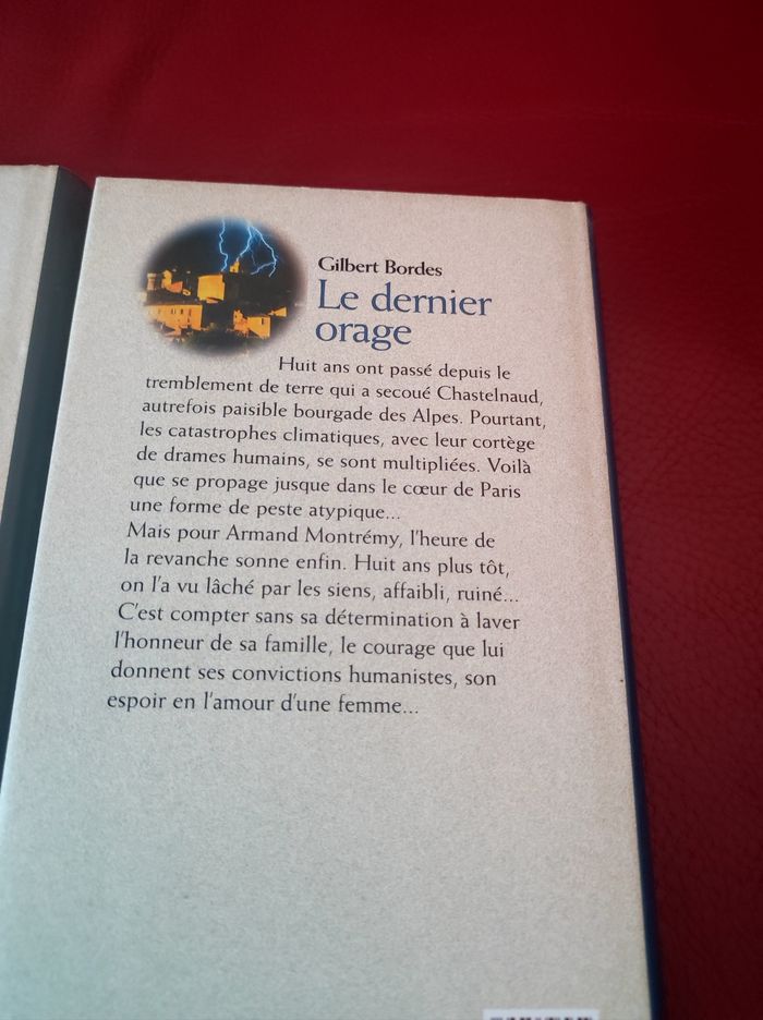 Lot de deux livres le dernier orage et  la montagne brisée - photo numéro 2