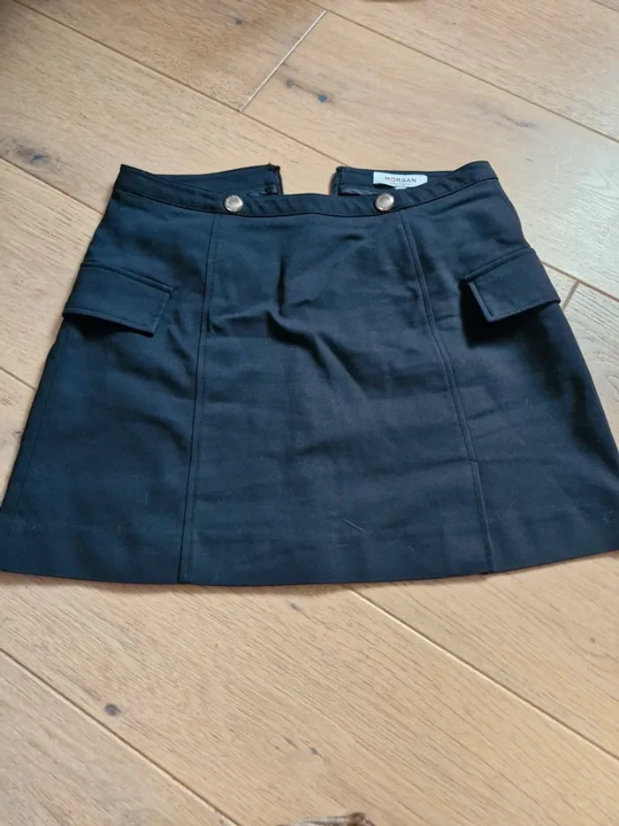 Jupe Morgan trapèze noire taille 36