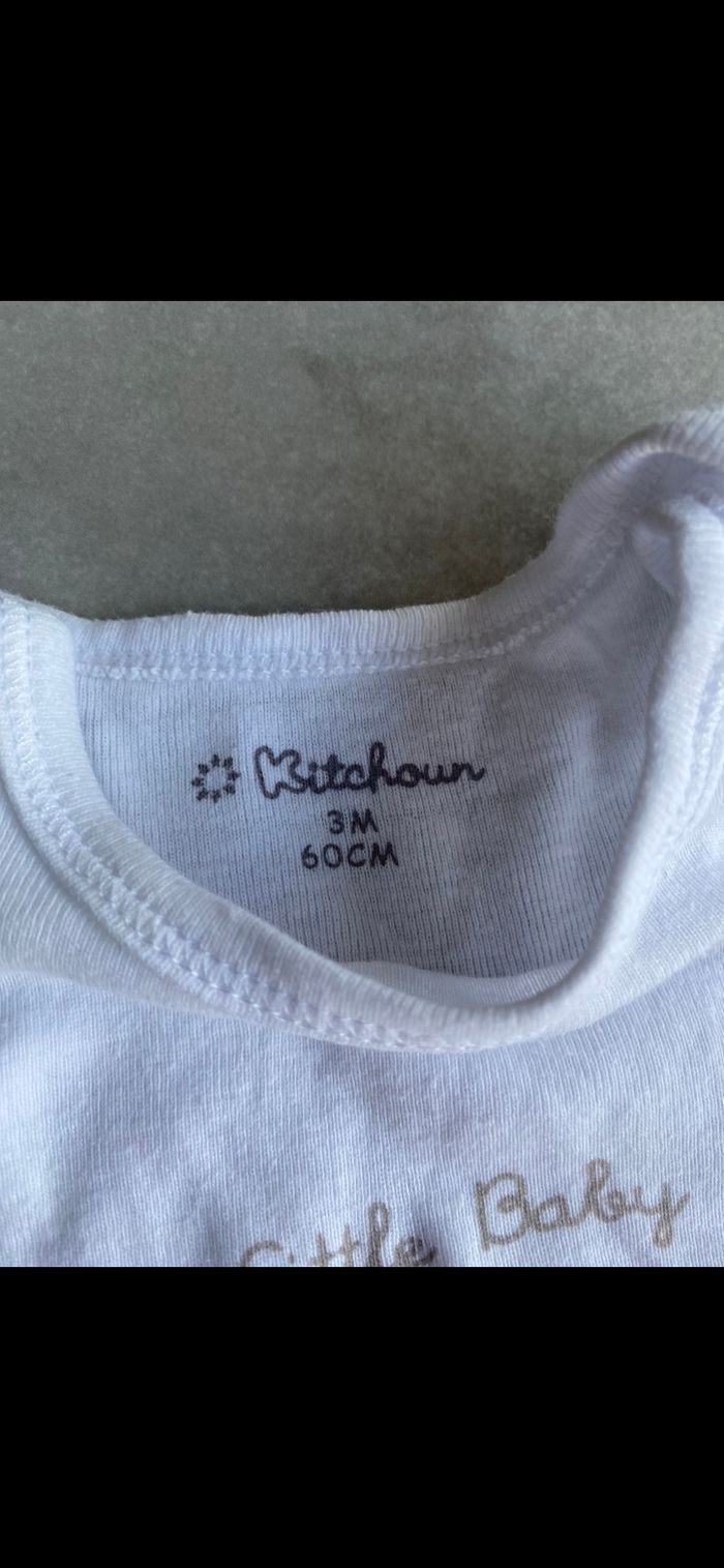 Body manches longues Kitchoun mixte 3 mois - photo numéro 8