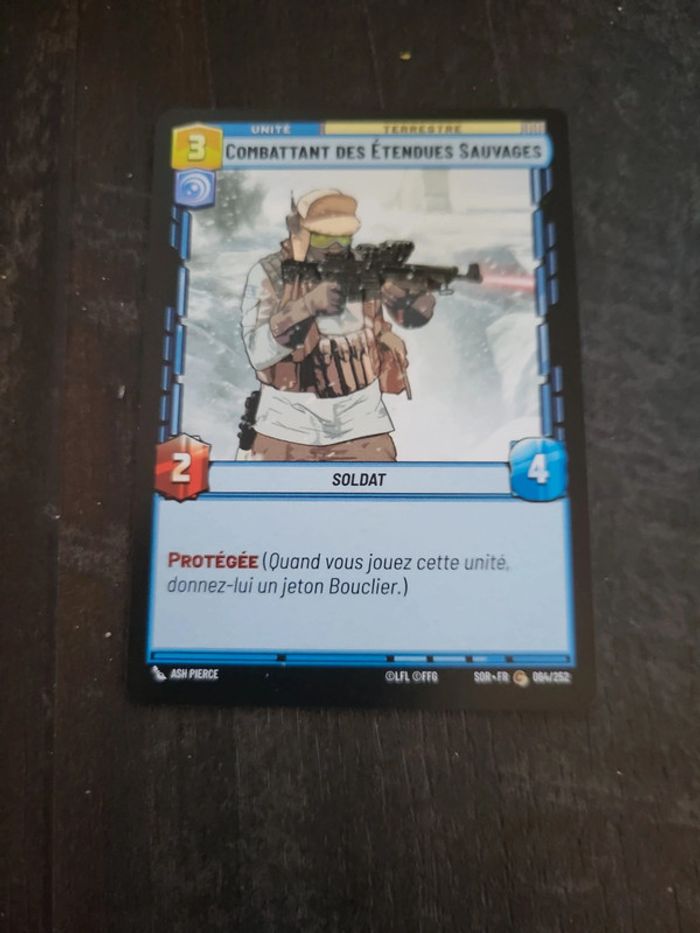 Combattant des Étendue sauvages