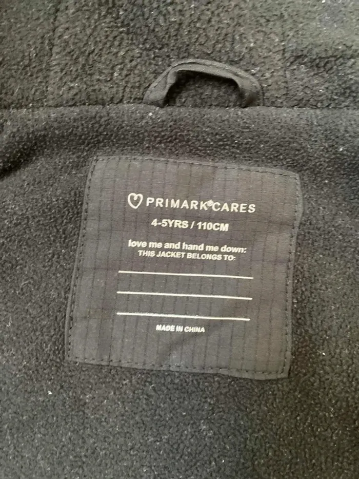 Manteau léger polaire 5ans Primark - photo numéro 5