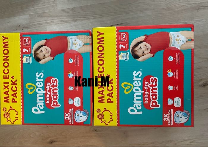 Pampers pants taille 7