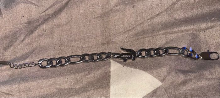 Gourmette Lacoste homme - photo numéro 4