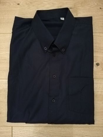 Chemise bleue marine homme