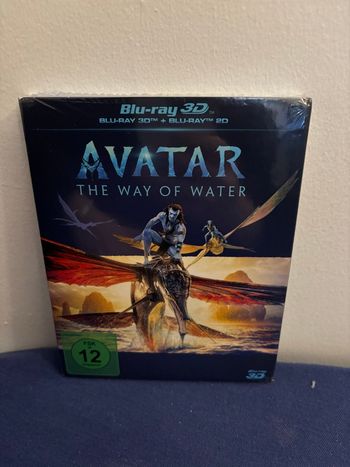 Avatar la voie de l'eau Blu-ray 2D 3D VF Neuf sous blister