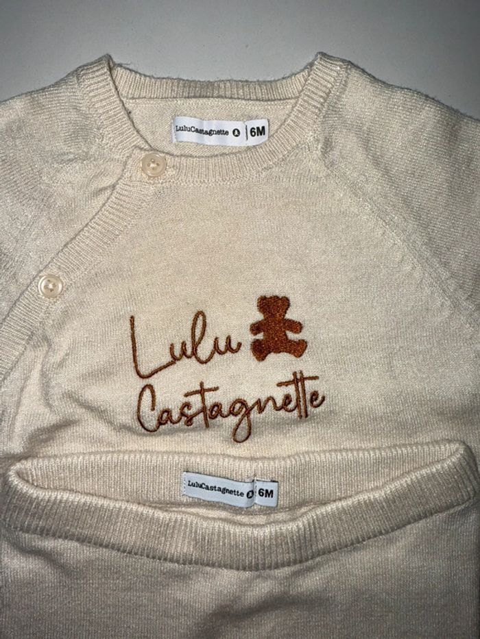 Ensemble lulu castagnette 6 mois - photo numéro 2